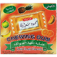 Mahmoud Sharawi  tutti frutti flavour chewing gum, packets 8.8oz