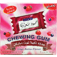 Mahmoud Sharawi  jungle berries flavour chewing gum, indivudually8.8oz