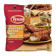 Tyson  fully cooked honey bbq chicken strips 25-oz