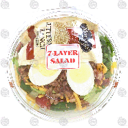 Value Center Market  7-layer salad, dressing packet included 1ct