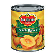 Del Monte  yellow cling peach halves in heavy syrup 29oz