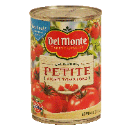 Del Monte Tomatoes Diced Petite Cut  14.5oz