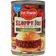 Del Monte Sloppy Joe Sauce Original Recipe  15oz
