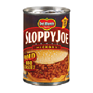 Del Monte  hickory flavor sloppy joe sauce  15oz