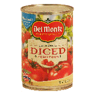 Del Monte Tomatoes Diced  14.5oz
