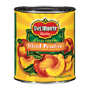 Del Monte California sliced peaches yellow cling peaches in ligh106-oz