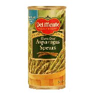 Del Monte  extra long asparagus spears  15oz