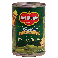 Del Monte Italian Beans Cut Green  14.5oz