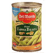 Del Monte Lima Beans Green  15.25oz