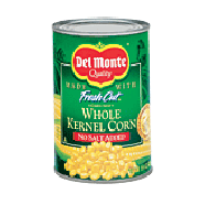 Del Monte Corn Whole Kernel Golden Sweet No Salt Added  15.25oz