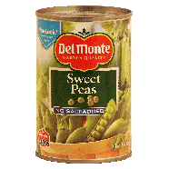 Del Monte Peas Sweet No Salt Added  15oz