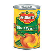 Del Monte Peaches Sliced Yellow Cling In Heavy Syrup 15.25oz