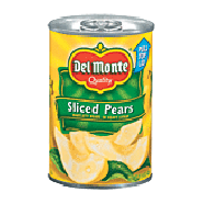 Del Monte Pears Sliced Bartlett In Heavy Syrup 15.25oz
