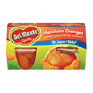 Del Monte Mandarin Orange No Sugar Added 4 Oz 4ct
