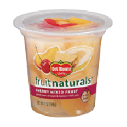 Del Monte fruit naturals cherry mixed fruit in extra light syrup 7oz