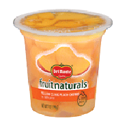 Del Monte fruit naturals yellow cling peach chunks in extra light s7oz