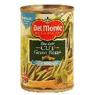 Del Monte  blue lake cut green beans, low sodium  14.5oz