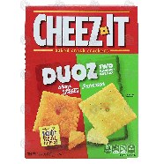 Sunshine Cheez-It Duoz; sharp cheddar and parmesan flavored bake 12.4oz