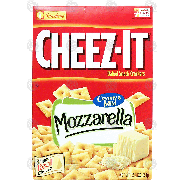 Sunshine Cheez-It creamy & mild mozzarella baked snack crackers 12.4oz