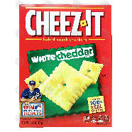 Sunshine Cheez-It white cheddar flavor baked snack crackers 12.4oz
