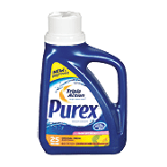 Purex Laundry Detergent Ultra Concentrate w/Color Safe Bleach Alte50oz