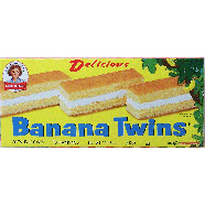 Little Debbie Banana Twins twin-wrapped snack cakes, 10-count 11oz