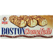 Little Debbie  6 boston creme rolls, individually wrapped 13oz