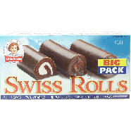 Little Debbie Swiss Rolls twin-wrapped snack cakes, 12-cakes, B20.08oz