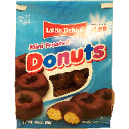 Little Debbie  mini frosted donuts 10.5oz