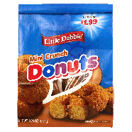 Little Debbie  mini crunch donuts 8.25oz