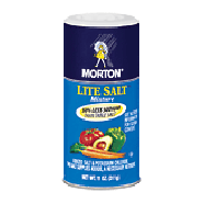 Morton  lite salt mixture, half the sodium of table salt 11oz