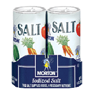 Morton  salt shaker twin pack 8oz
