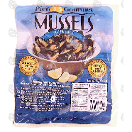 Pier 33 Gourmet Mussels all natural mussels 1lb