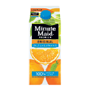 Minute Maid Premium original, 100% orange juice, calcium & vita59fl oz