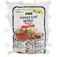Spartan  corned beef brisket, flat cut, spice packet included, pric1lb