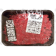 Value Center Market  ground beef from sirloin, price per pound 1lb