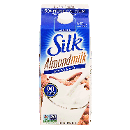 Silk  vanilla almond milk, dairy, gluten & soy-free 0.5gal