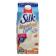 Silk  light original almond milk, dairy, gluten& soy-free 0.5gal