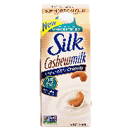 Silk  unsweetened cashew milk, irresistibly creamy 0.5gal