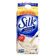 Silk Soymilk Vanilla 0.5gal