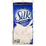 Silk Soymilk Vanilla 1-qt