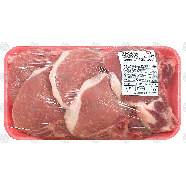 Value Center Market  center cut pork chops, price per pound 1lb