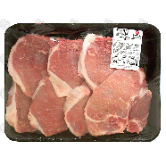 Value Center Market  center cut pork chops, value pack, price per p1lb