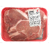 Value Center Market  loin cut pork chops, price per pound 1lb