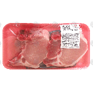 Value Center Market  pork chops, thick cut, price per pound 1lb