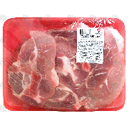 Value Center Market  assorted pork chops, value pack, price per pou 1lb