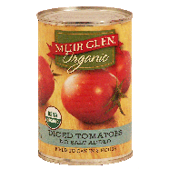 Muir Glen Tomatoes organic diced no salt added 14.5oz