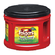 Folgers Simply Smooth ground coffee, gentle on your stomach 23oz