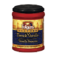 Folgers Flavors french vanilla ground coffee 11.5-oz