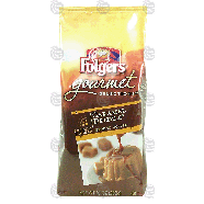 Folgers gourmet selections caramel drizzle flavored ground coffee10-oz